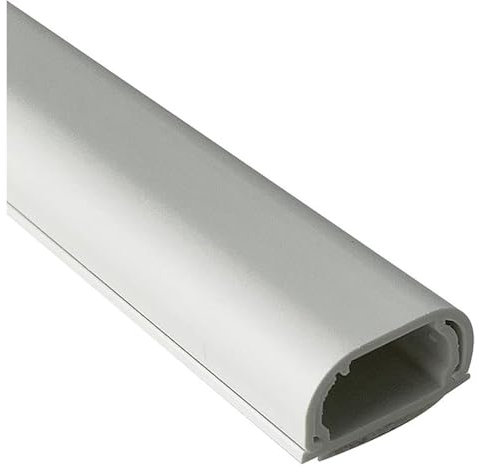 SDGBCXD, Square Box Unterputzkabel Selbstklebende Kabelabdeckung, Selbstklebende Bodenkabelabdeckung,Kabelrinne(White)