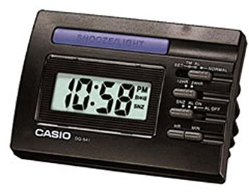 Casio 10422 dq-541-1R Réveil Numérique Noir