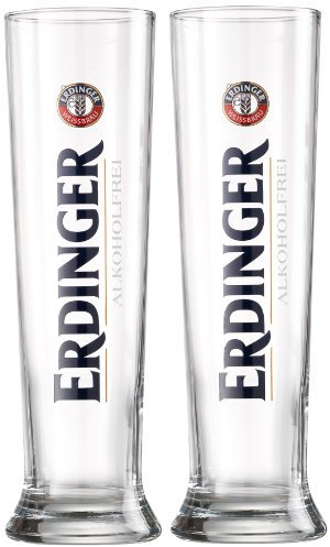 Weizenbierglas Erdinger Alkoholfrei, 0.5 L, 2-er Set
