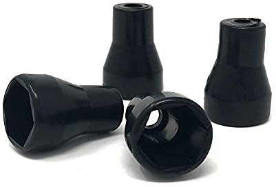 Alchemy Parts Motorrad Blinker Vorbau Bezüge Gummi Kappen - M8 - Set Mit 4