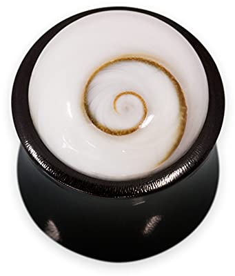 Fly Style Piercing Ohr Tunnel Plug - Ohr Piercings - Shivaauge Horn Tunnel