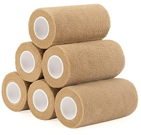 Haftbandage Verband Selbstklebender 10cm Fixierbinde Selbsthaftend Bandage