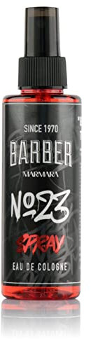 BARBER MARMARA No.23 Eau de Cologne Vaporisateur Homme GRAFITTI 1x 150ml | après-rasage | hommes après-rasage | Parfums pour hommes Barber | Spray corporel - barbier - coiffeur Kolonya | parfums