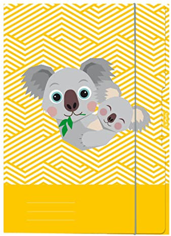 herlitz 50040346 Sammelmappe A3 Cute Animals Koala, 1 Stück