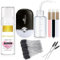 Wimpernverlängerungsreiniger Lash Mousse Wimpern-Shampoo für Wimpernverlängerungen, USB-Mini-Ventilator, wiederaufladbar, elektrische Handklimaanlage, Wimpernbürsten, Reinigungsbürste, Waschflasche