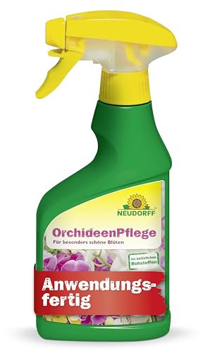 Neudorff OrchideenPflege – Fördert die Blütenbildung und das vitale Wachstum aller Orchideen ohne Kalkflecken, 250 ml