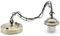 LORIER E27 Vintage Lamp Base Ceiling Rose Chain Pendant Light Bulb Holder Screw Socket Fitting Kit For Retro Incandescent Lamp holder (Color : Antique Brass, Size : E27)