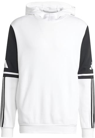 adidas Homme Squadra25 Sweat Hoody Sweatshirt, White, XS