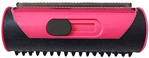 Katzenbürste, Hundebürste, 3 In1 Unterwollbürste Für Mittel & Langhaar | Professionelle Hundebürste Unterwolle Oder Unterfellbürste Katze | Hundekamm- Für Mittelgroße Bis Große Katzen & Hunde(Pink)