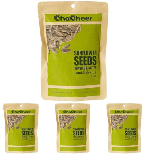 ChaCha Graines de Tournesol Grillées Salées 0.13 kg 1 Unité (Lot de 4)