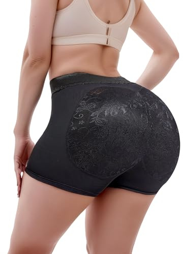 Super Deerlet Woman Tummy Control Knickers Butt Lifter Lace Padded Panties Fake Ass Underwear Hip Enhancer Body Shaper