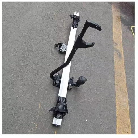 Barre Portatutto Telaio Di Fissaggio Per Bicicletta Sul Tetto Portabiciclette Portabiciclette Auto Con Telaio Singolo Montagna Montato Su Veicolo Lega Di Alluminio Barre Tetto