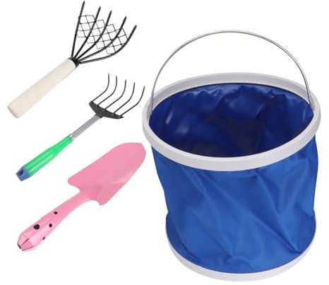 BESPORTBLE 1set Rastrello Carbonio Con Strumento Per Crostacei e Giardinaggio Per Clam Rastrello Cinque e