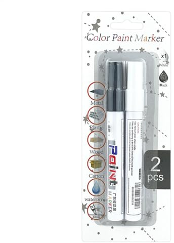 Pennarello per pneumatici auto, impermeabile, ad asciugatura rapida, multifunzione, strumento di riparazione per la verniciatura di acqua e sporco