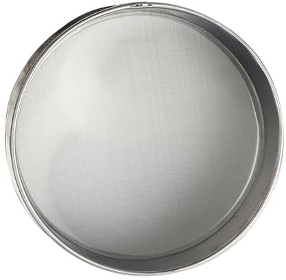 rockible Passoire Tamis Inox, Tamion de Glaçure En Céramique Filtre, Multifonctionnel Tamis de Farine, Tamis de Cuisine, Facile à Nettoyer pour Poterie Pigmentaire, Égoutter Poudre, 20cm