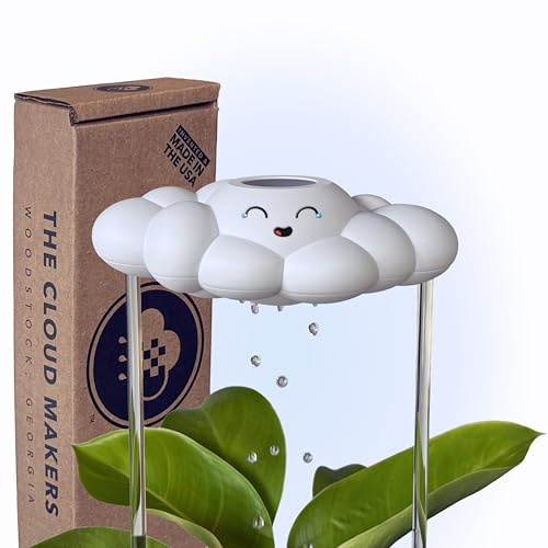 Cute Cloud Pals for houseplants, Plant Watering, Plant Accessory, Plant Lover Gift (Misty)