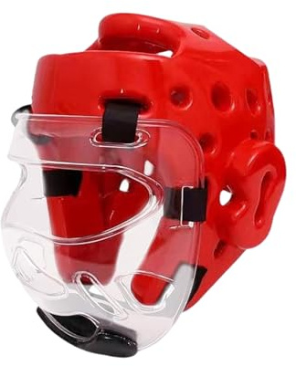 Kopfmasken für Boxen, Muay Thai-Helm, Box-Kopfschutz, vollständige Abdeckung, Kopfbedeckung, hergestellt mit stoßabsorbierender Polsterung, vielseitig für Kampfsport, Muay Thai Training
