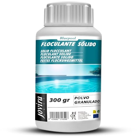 JOVIRA CORP 3 Kg - Floculante en Polvo | Clarificador Eficaz para Piscinas y Spas | Agua Cristalina y Sin Turbidez (3 Kg)