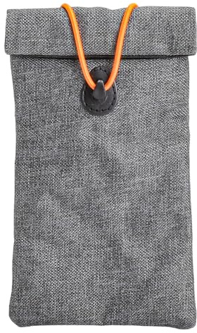 Faraday Étui de protection pour téléphone portable et clés de voiture - 17 x 10 cm - Keyless-Go - Avec bloqueur RFID - Sac bloqueur de signaux anti-écoute contre 5G/GPS - Anti-odeurs et étanche