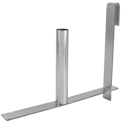HEEPDD Räckekrokfästen Kraftiga Stängselkrokar i Järn för Installation Av Integritetsskärm, Rostsäker Metall, 478 G, återanvändbar