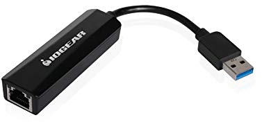 IOGEAR USB 3.0 to Ethernet Adapter - LAN Network Adapter - Gigabit (10/100/1000Mbps) - USB Powered - Nintendo Switch - Windows - Linux - MacBook Air - Chromebook - Surface - GUC3100