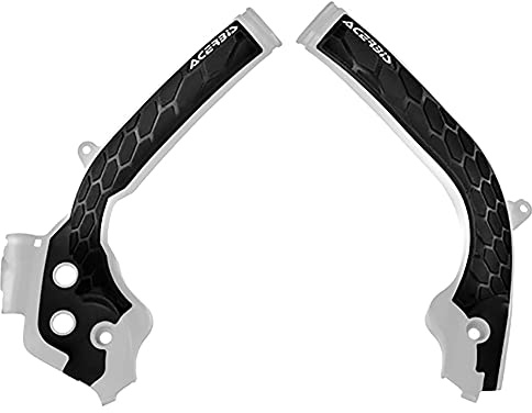 Acerbis 2449531035 Rahmenschutz, Weiß/Schwarz, Einheitsgröße