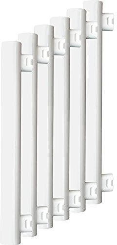 Müller-Licht – 400265 Set A +, 6 unidades hd95 de línea Bombilla LED Equivalente a 28 W, plástico, 5 watts, S14s, Color blanco, 3 x 3 x 30 cm