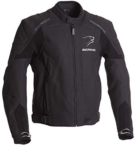 BERING Motorradjacken ULTRON, Schwarz, Größe M
