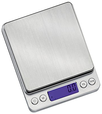 Zassenhaus KP0000073447 Barista Digital-Kaffeewaage, edelstahl, Silber One Size