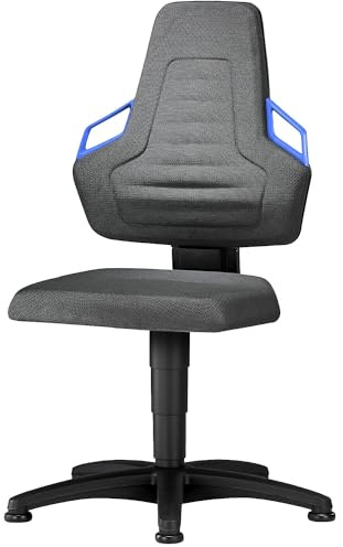 bimos | Arbeitsdrehstuhl | mit Handgriff | mit Bodengleitern | Supertec