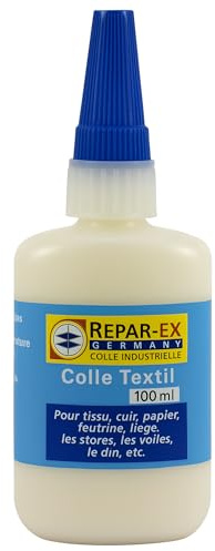 REPAR-EX - Flasche Textilkleber - Alle Stoffe - 100 ml Flasche