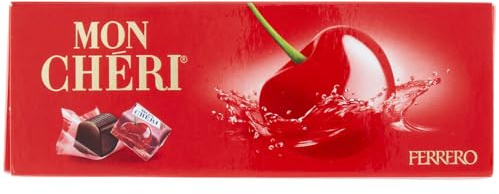 Ferrero Bonbons de chocolat fin fourrés à la cerise et liqueur - La boîte de 168g