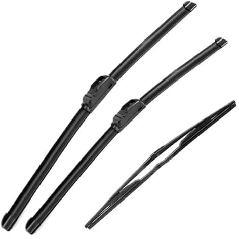ASHILD Scheibenwischer Für Opel Für Corsa C Schrägheck 2000-2006 Autowischerblätter 20+18+16 Scheibenwischer Vorne Hinten Wischerblätter Set(Right Hand Drive)