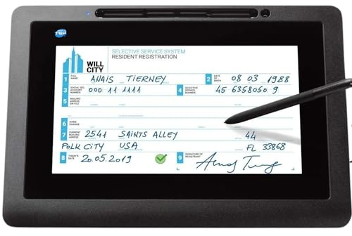SIMPLETEK DTU-1031AX interaktiv skärm | 10 tum LCD-skärm | USB, VESA | penna och mikro-USB-kabel ingår (renoverad)