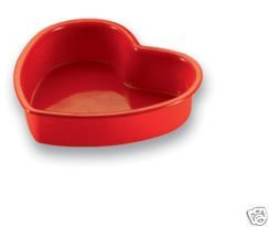 Kuchenform - Backform - Herz - 100% Silikon - 11,5 cm x 12 cm - 3,5 cm hoch