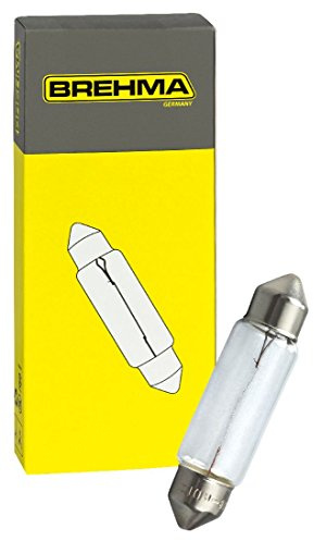 BREHMA 10er Set Soffitte 12V 5W C5W SV8,5 37mm