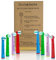 Eco Friendly Oral B Compatible Replacement Kids Toothbrush Heads by Envirodental - Fully Recyclable Colourful Pack of 8 Brushes - with Soft Bristles for Kids - for Electric Toothbrushes