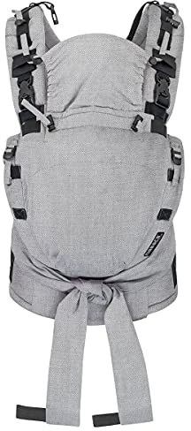 Hoppediz NABACA Baby Carrier | Comfort modulge | from Birth ✓ Belly Carrier ✓ Back Days ✓ Individually Adjustable (Modular System) ✓ Excellent ✓ kbA (Organic) ✓ Basic Set Kos