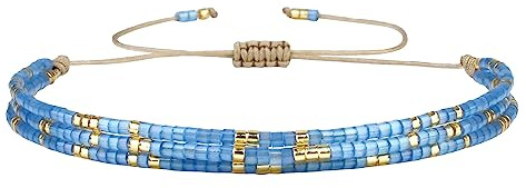 KELITCH Miyuki Multi Strand Armbänder Bunte Mix Gold Perlen Armbänder Handgemachte Strand Armbänder Für Damen