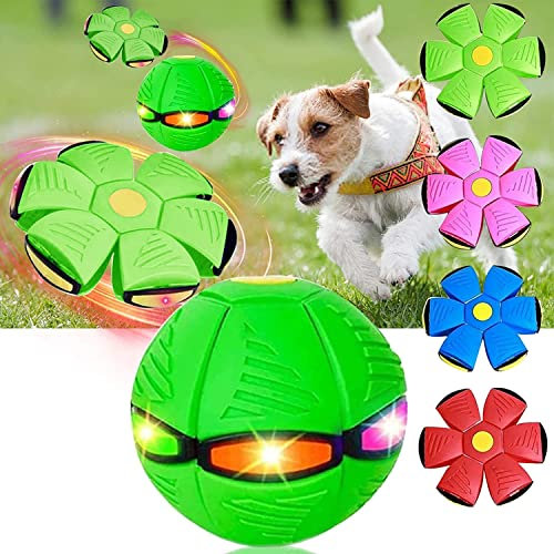Bola platillo Volador Juguete para tas, Juguet para tas Juguet para Perros Juguete Bola platillo Volador mágico, Platillo Volador Pelota Juguete para Perros
