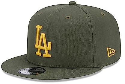 New Era - MLB Los Angeles Dodgers Side Patch 9Fifty Snapback Cap Farbe Grün, Größe M-L