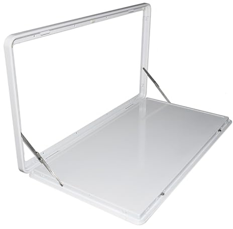 Wandklapptisch, Klappbarer Esstisch, Klappbarer Tisch Zur Wandmontage, Outdoor Picknick Wandtisch, Abschließbarer Schwebender Schreibtisch, Ideal für Wohnmobile Und Wohnmobile ( Color : Wit , Size : 6