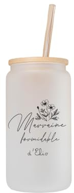 Verre cocktail personnalisé/verre mojito/cadeau vacances personnalisé/verre personnalisé