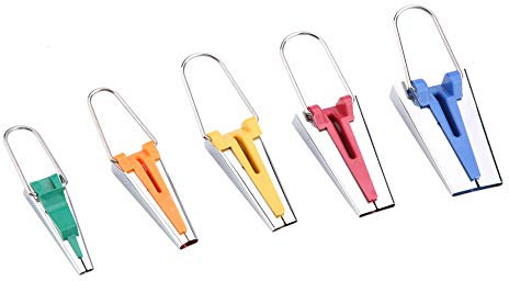 Schrägbandformer-Set, 6 mm, 9 mm, 12 mm, 18 mm, 25 mm, Quiltwerkzeuge, Stoff-Schrägbandformer, Schrägbandformer-Werkzeug-Set, Schrägbandformer-Werkzeug zum Nähen