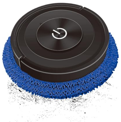 Genérico Robot Aspirador y Fregador - 2 en 1 Robot Aspirador y Fregona Automático | de Limpieza Silencioso para Parquet Espacios Pequeños Dormitorio Sala Sofá Cama Estudio