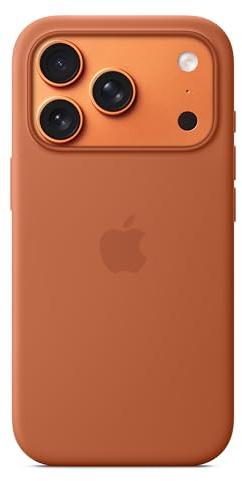 Apple iPhone 17 Pro Silikon Case mit MagSafe - Terracotta ​​​​​​​