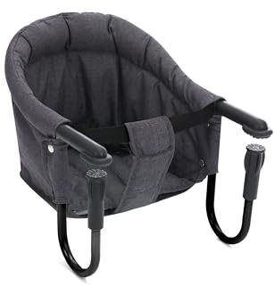 Fillikid Babyworld Tischsitz | Faltbarer Babysitz | Stuhlsitz mit klappbarer Schraubfixierung | Boostersitz mit Anti-Rutsch-Klemmen und Tragetasche | Babysitz für dicke Tischplatten | Tischstuhl