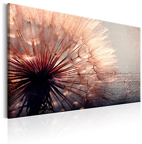 murando - Akustikbild Pusteblume Bilder Akustikschaum Hochleistungsschallabsorber Schallschutz Leinwand 1 tlg Wandbild Raumakustik Schalldämmung Pusteblumen Blumen b-C-0165-b-d