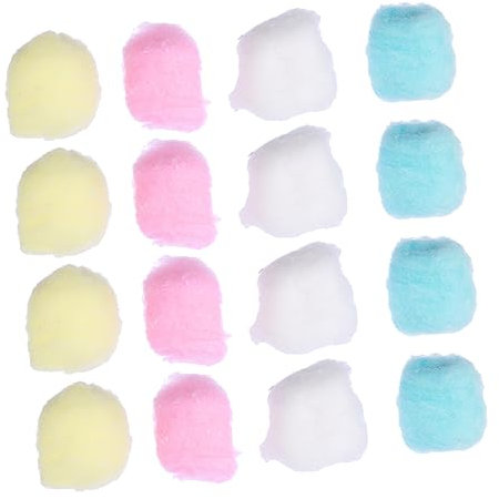 DOITOOL 10packungen Hamster Warmes Haus Pack Baumwollkugeln Für Kleintiere Weiche Und Saugfähige Schlafunterlage Spielzeug Für Hamster Chinchillas Und Meerschweinchen Farbenfrohes