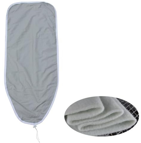 Bügelbrettbezug，Bügeltischbezug für Dampfbügeleisen，Baumwolle Bügelbrettbezug，robust und langlebig Waschbar für ，Bügelbrett Bezug für Haus Dekorationen，bezug bügelbrett ( Color : Gray , Size : Size1 )